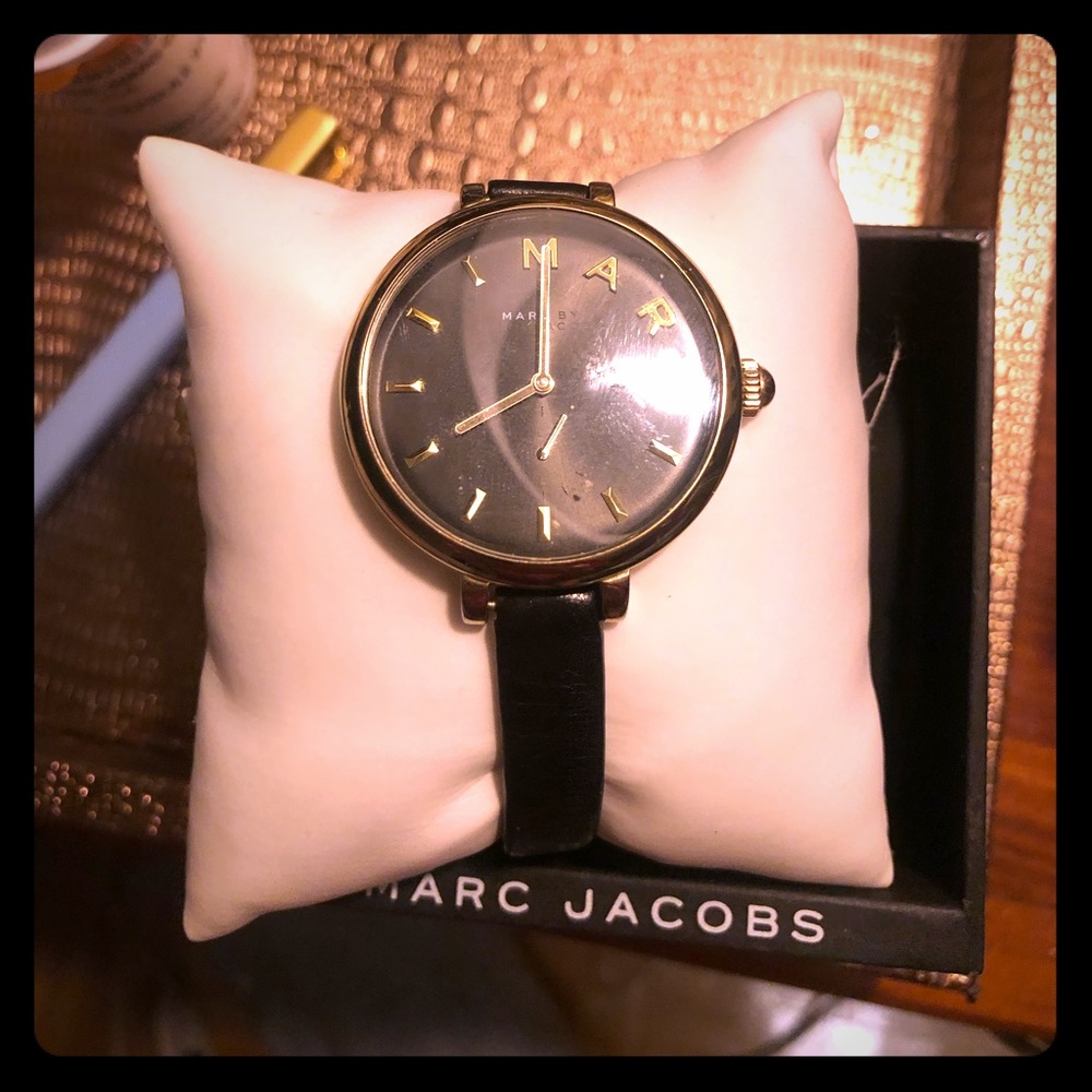 Marc by Marc Jacobs Watch Black Large Dial Watch